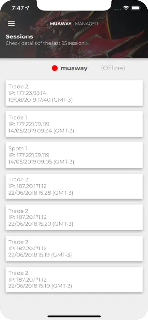 Captura 5 MuAwaY Manager iphone