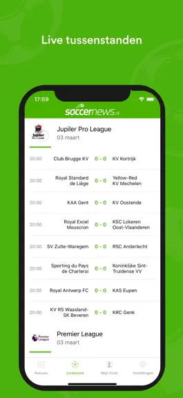 Game screenshot SoccerNews.nl apk