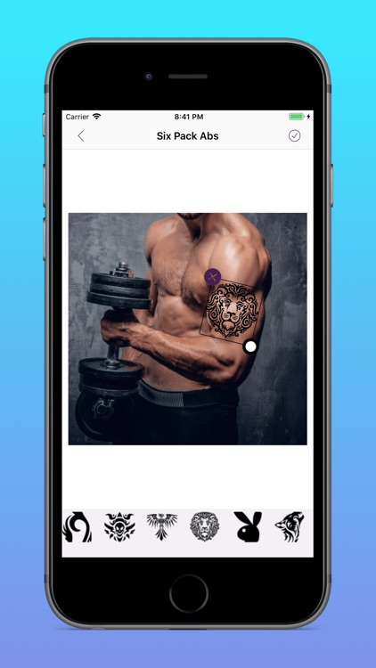 Tattoo Design on Photos.