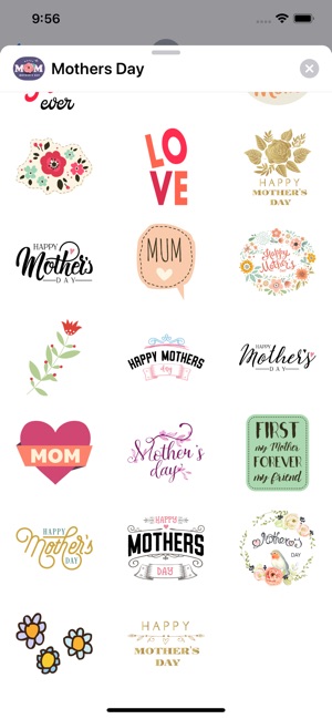 Best MOM Ever Stickers Pack IM(圖3)-速報App