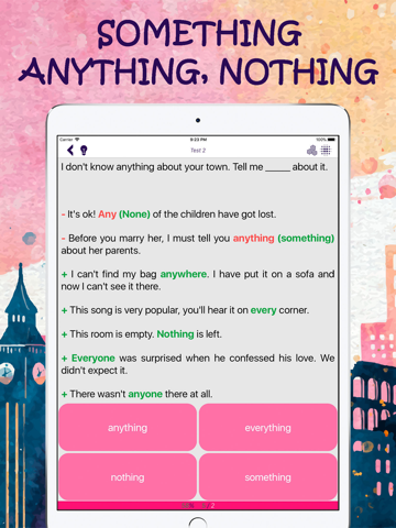Learning English:Some, Any, No screenshot 2