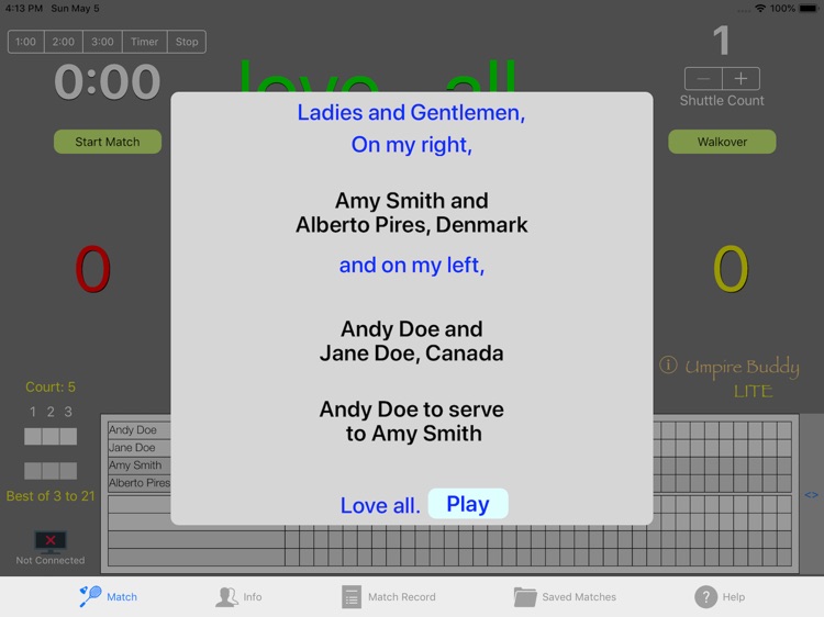 Umpire Buddy Lite screenshot-3