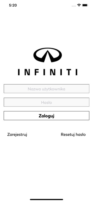 Infiniti Wizyty