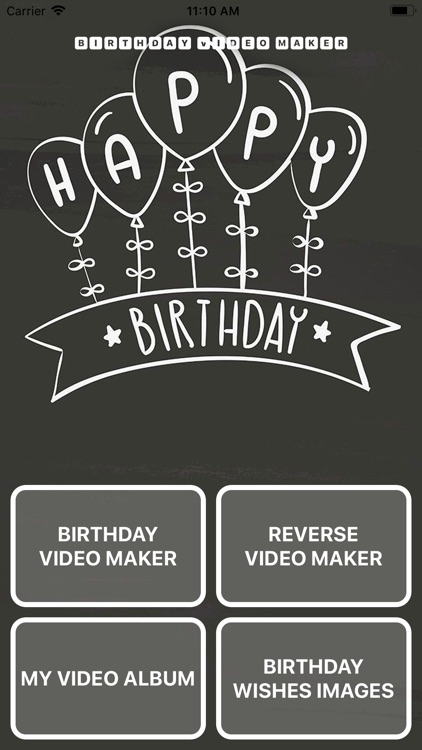 Happy Birthday - Video Editor