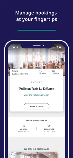 Captura 3 Accor All - Reserva hoteles iphone