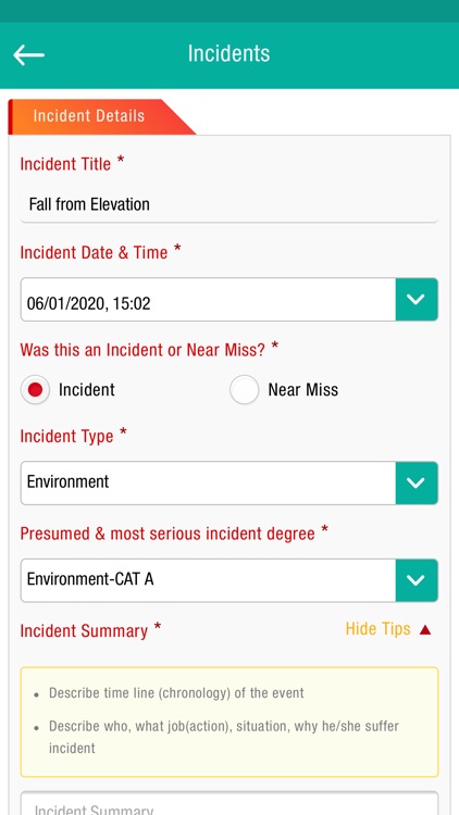 DSS Incident Management System