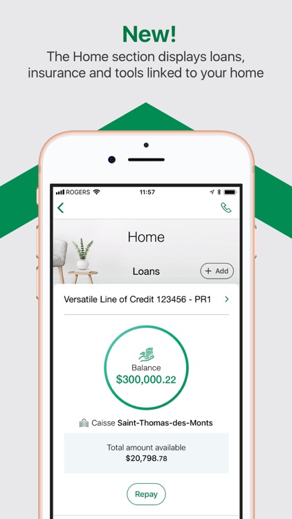 Desjardins mobile services