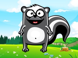 Are you looking for huggable Skunk Stickers