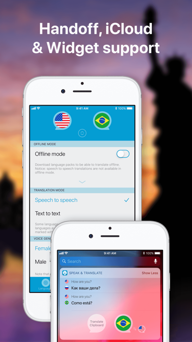 Speak & Translate － Free Live Voice and Text Translator with Speech Recognition Screenshot 4