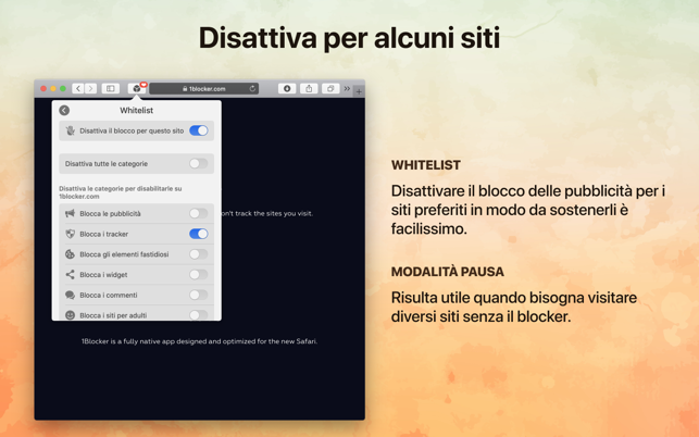 ‎1Blocker (Old) Screenshot