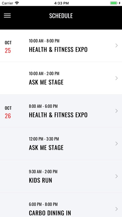 Marine Corps Marathon App