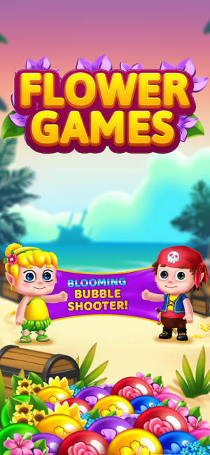 Flower Games - Bubble Shooter(圖1)-速報App