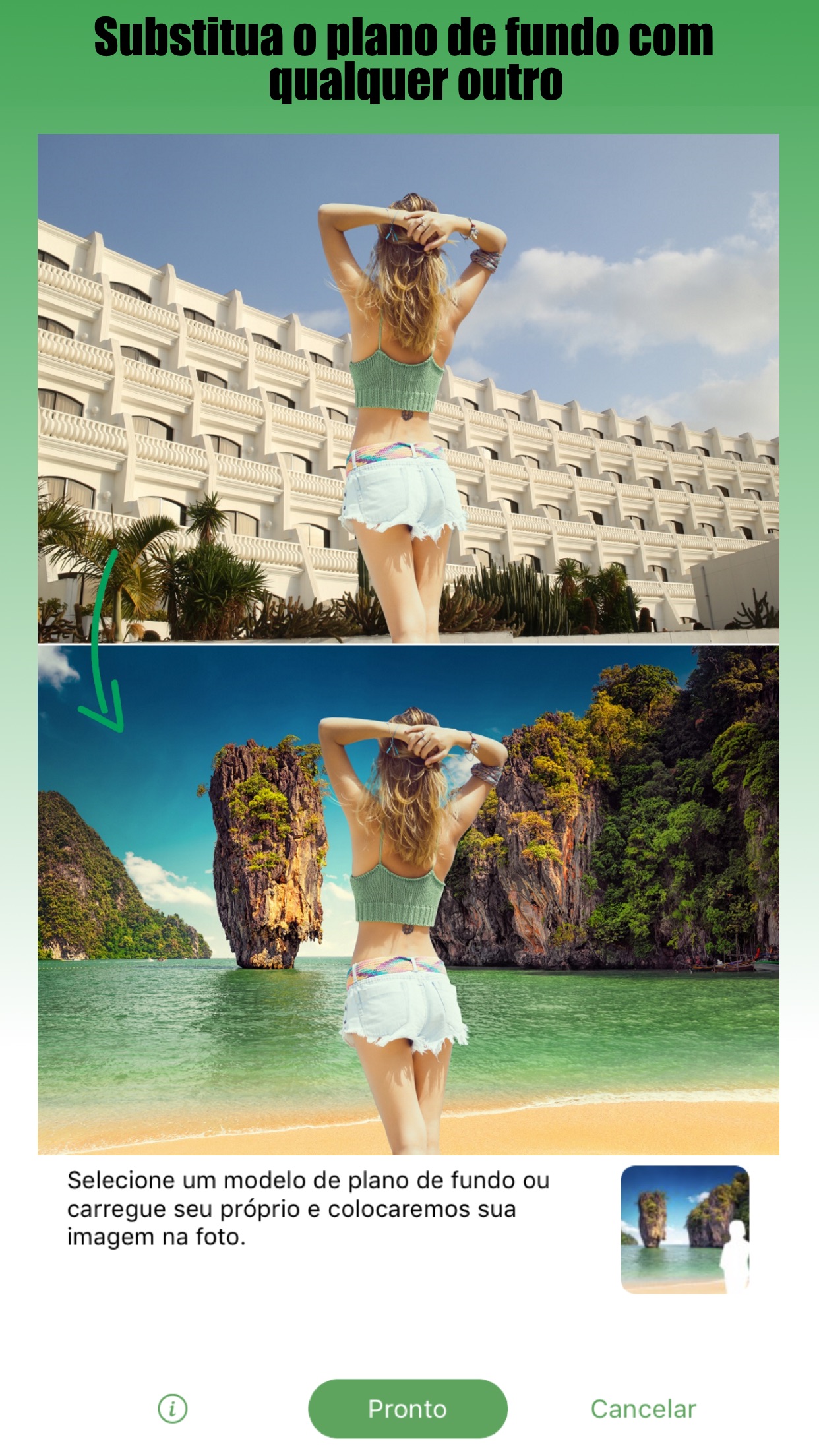 Screenshot do app Retocar Me: Editor de Fotos