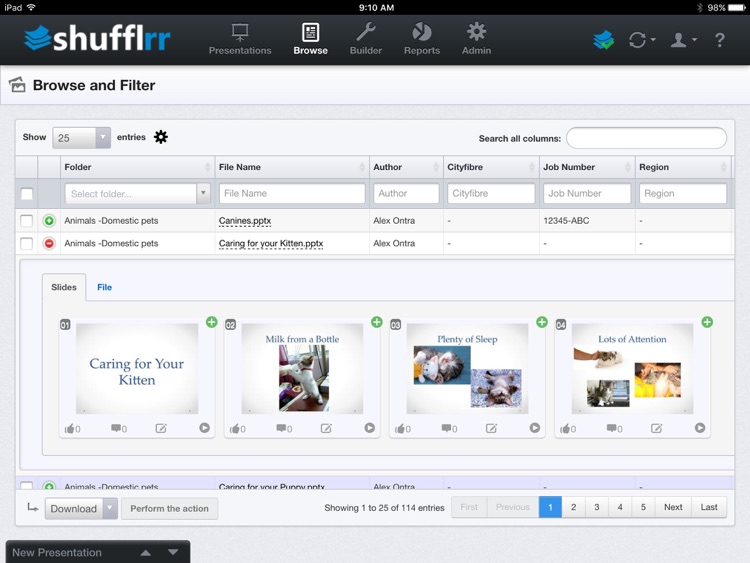 Shufflrr - Presentation Mgmt