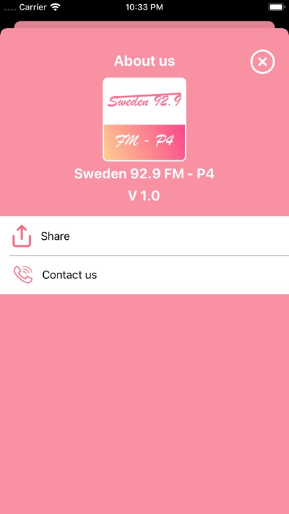 Sweden 92.9 FM - P4 screenshot-3