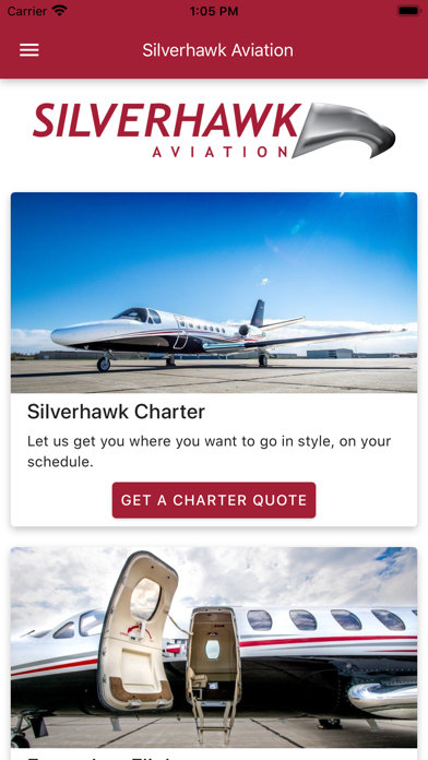 Silverhawk Aviation Charter screenshot 4