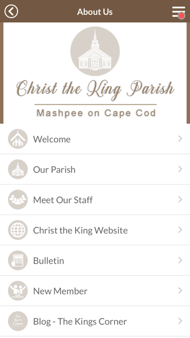 Christ the King Parish Mashpee screenshot 3