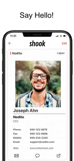 Shook Business Card(圖1)-速報App