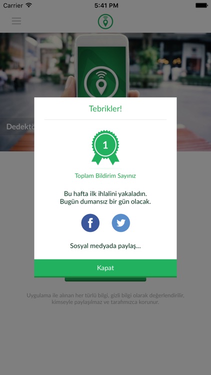 Yeşil Dedektör screenshot-4