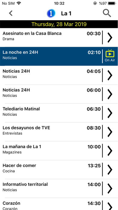 Spain TV Schedule & Guide screenshot 4