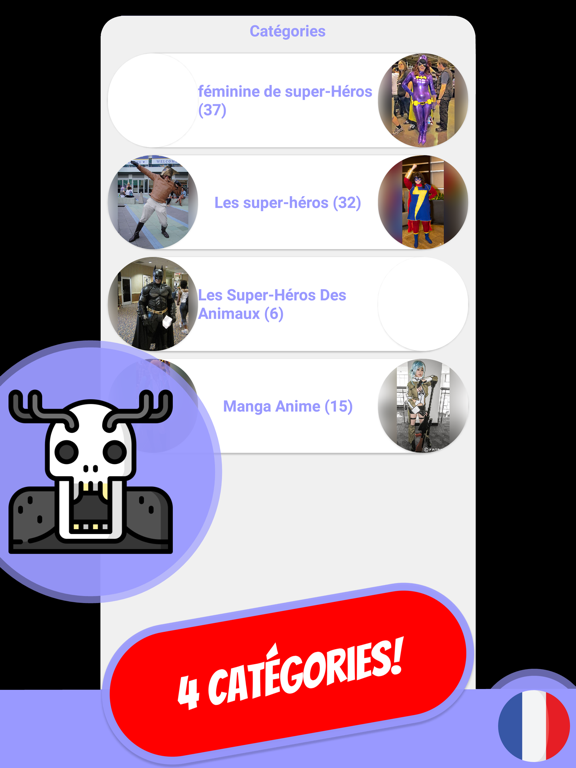 Screenshot #6 pour COSPLAY & L'ANIME Quiz