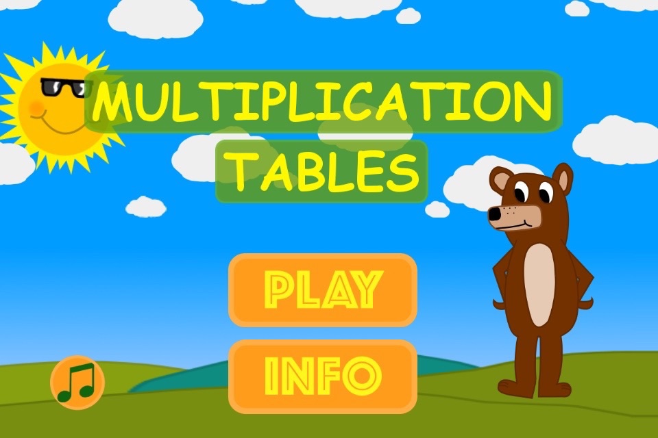 Multiplication Tables Game screenshot 2