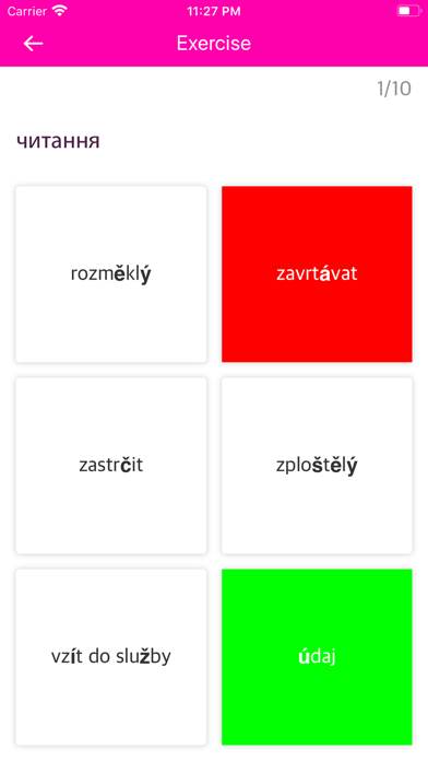 Czech Ukrainian Dictionary screenshot 4