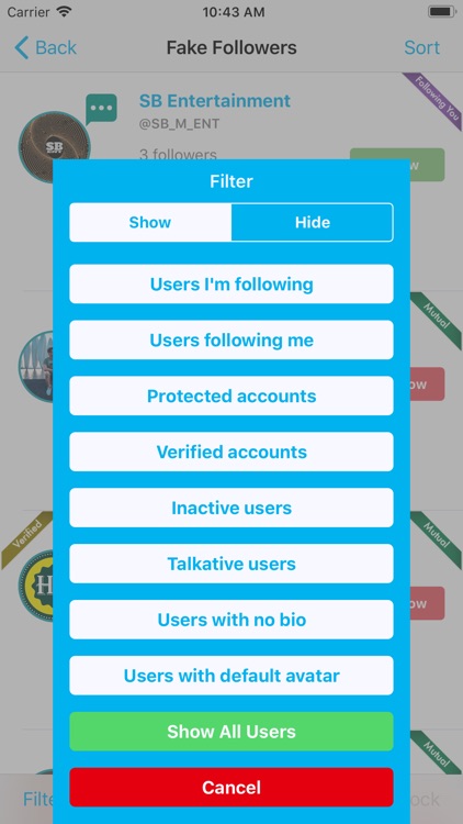 Find Unfollowers For Twitter