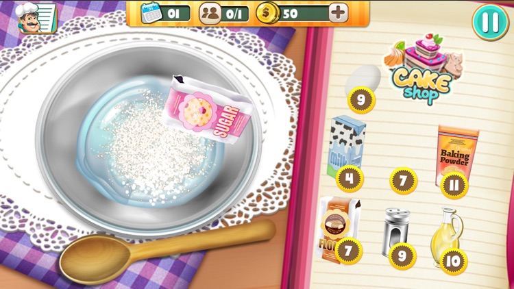 Papa Cooking Cake Dash : Sims by HJ MAMAH