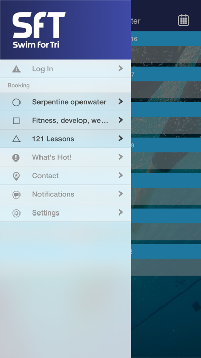 Swim for Tri BOOKINGS screenshot 2