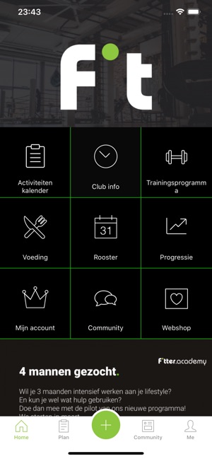 Fitter Club App