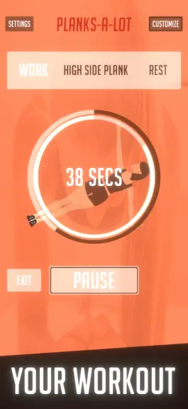 Game screenshot PLANKS-A-LOT! Fitness fun hack