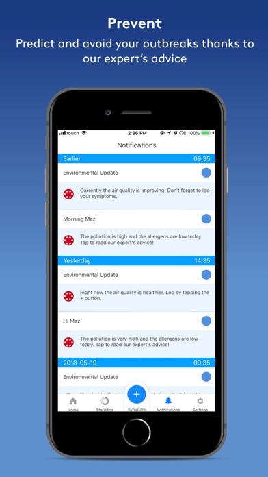 Sensio Air: Allergy Tracker screenshot 4