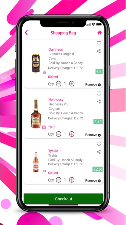 Drinxin: Food & Drink Delivery