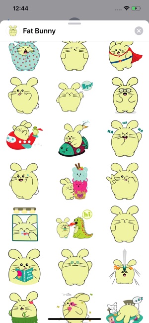 Fat Bunny Sticker Pack(圖2)-速報App