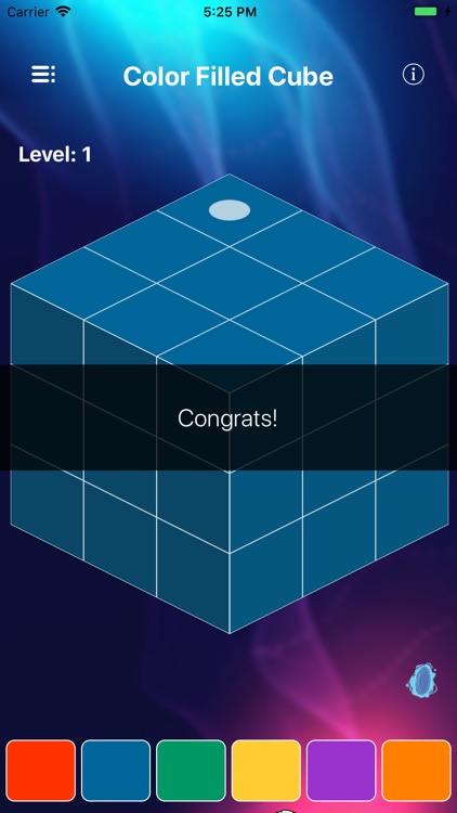 Color Filled Cube screenshot-3