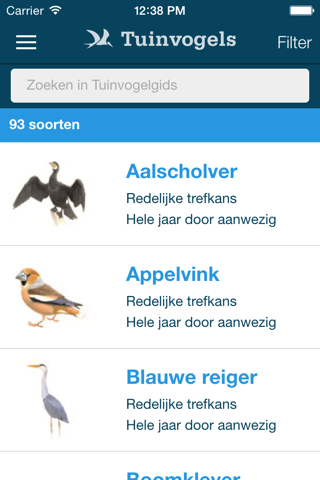 Tuinvogels screenshot 2