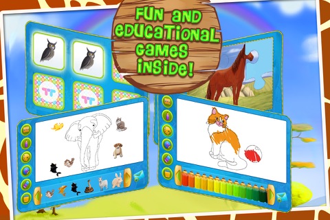 Zoo Animals Flash Cards - náhled