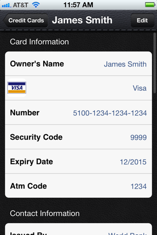Password Safe - iPassSafe . screenshot 3