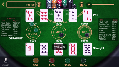 Caribbean Stud Poker Casino screenshot 3