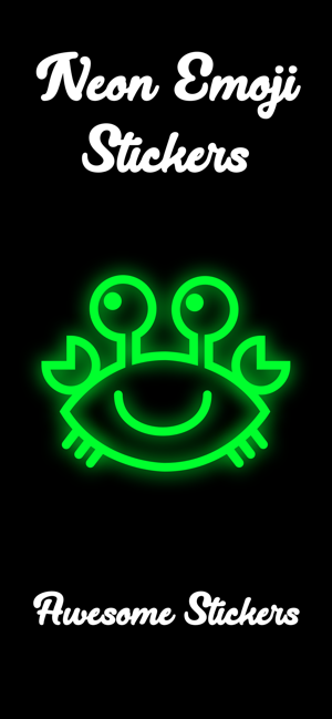 Neon Emoji Stickers(圖1)-速報App