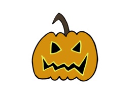 Halloween Stickers Handdrawn