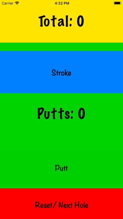 My Simple Golf Score