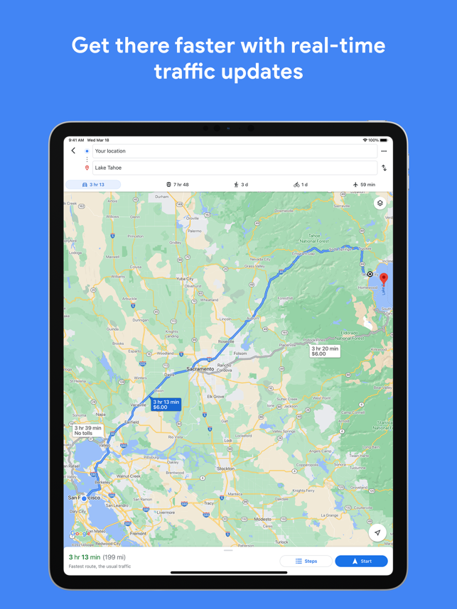 ‎Google Карты - транспорт и еда Screenshot