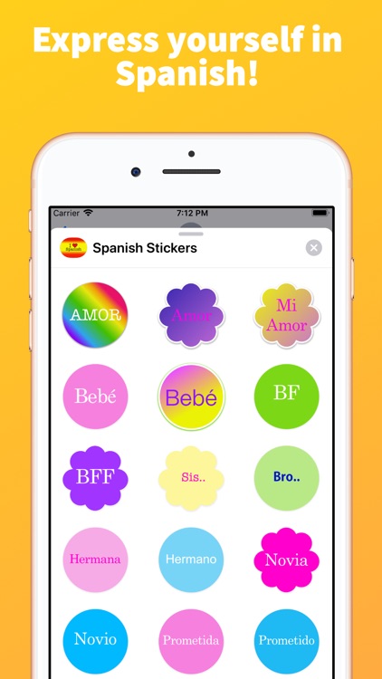 Spanish Stickers for iMessage