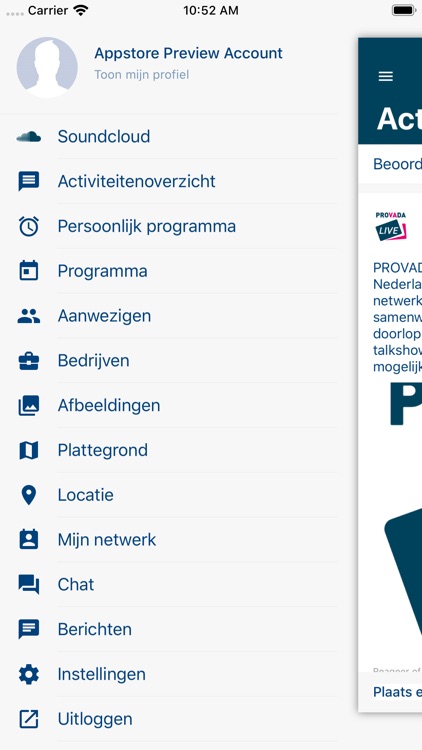 PROVADA Live screenshot-3