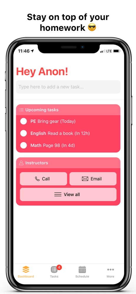 homework app ios