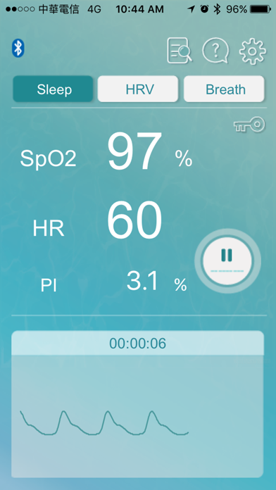 O2 Care - SpO2 HRV Biofeedback screenshot 2