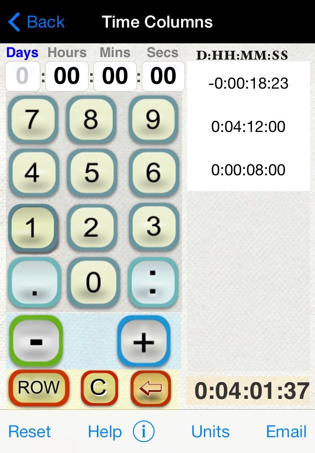 Time Calculator+ screenshot 2