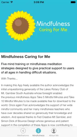 Game screenshot Mindfulness Caring for Me hack